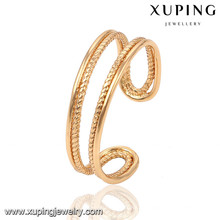 13787 xuping moda nuevo diseño oro señoras anillo de dedo sin piedra